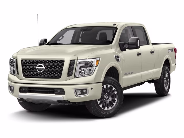 2016 Pearl White Nissan Titan XD PRO-4X 4X4 Truck