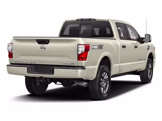 2016 Pearl White Nissan Titan XD PRO-4X 4X4 Truck