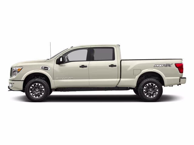 2016 Pearl White Nissan Titan XD PRO-4X 4X4 Truck