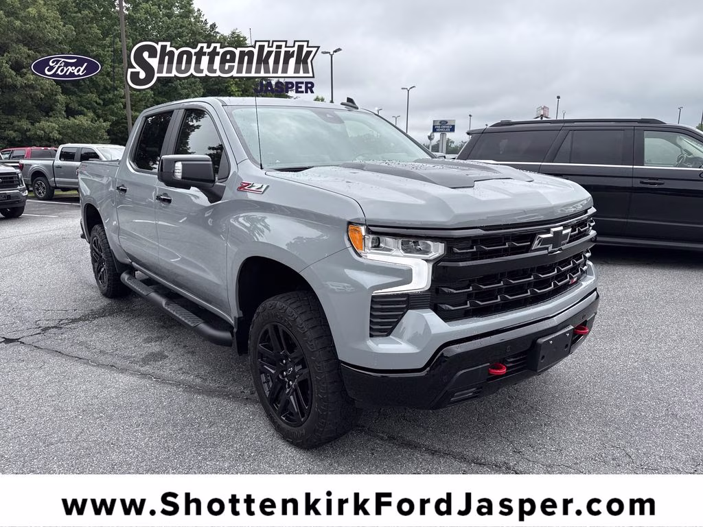 2024 Slate Gray Metallic Chevrolet Silverado 1500 LT Trail Boss 4X4 Truck