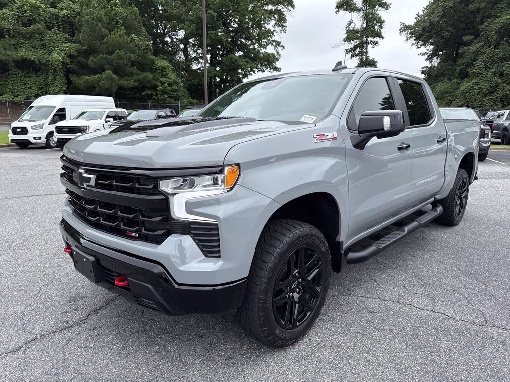 2024 Slate Gray Metallic Chevrolet Silverado 1500 LT Trail Boss 4X4 Truck
