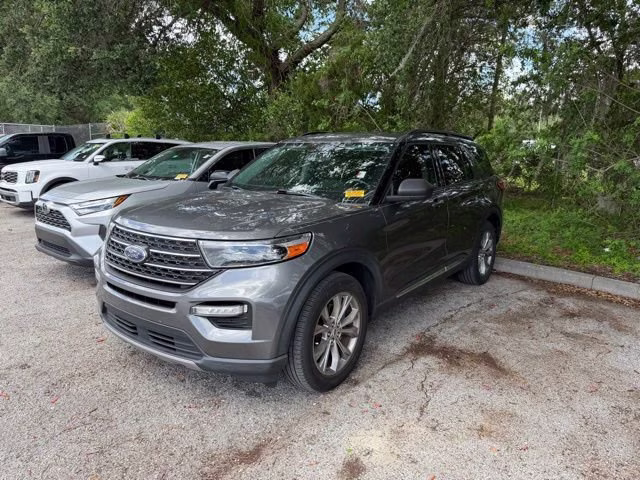 2023 Carbonized Gray Metallic Ford Explorer XLT RWD SUV
