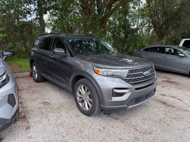 2023 Carbonized Gray Metallic Ford Explorer XLT RWD SUV