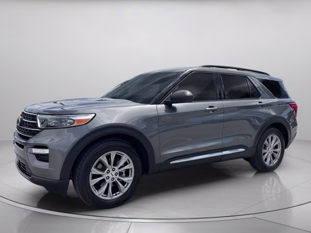 2023 Gray Metallic Ford Explorer XLT RWD SUV