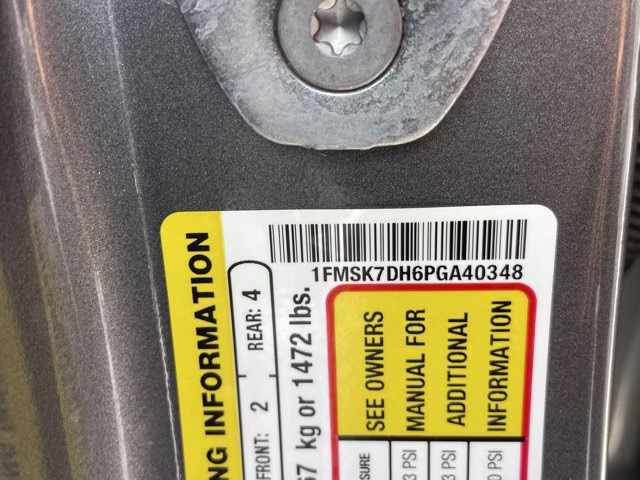 2023 Gray Metallic Ford Explorer XLT RWD SUV