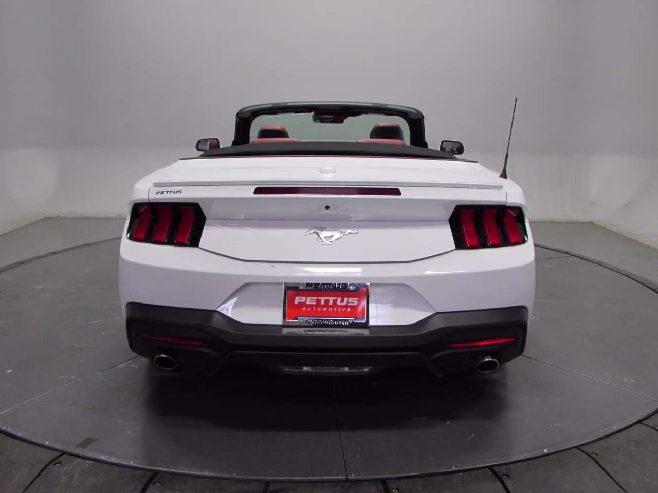 2024 Oxford White Ford Mustang EcoBoost Convertible RWD Convertible