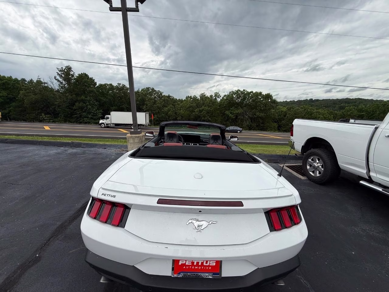 2024 WHITE Ford Mustang EcoBoost Premium RWD Convertible