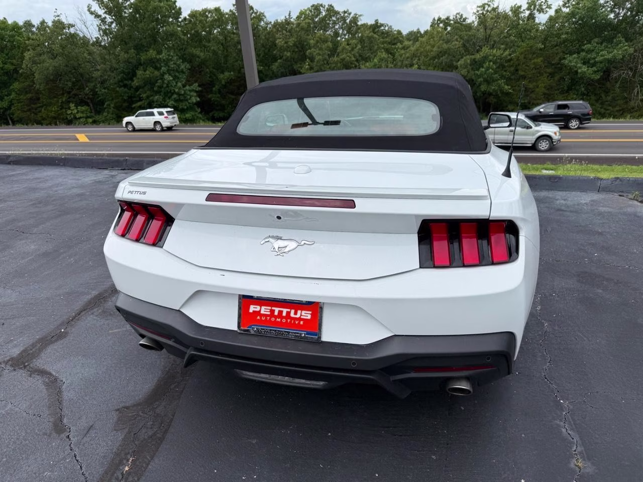 2024 WHITE Ford Mustang EcoBoost Premium RWD Convertible