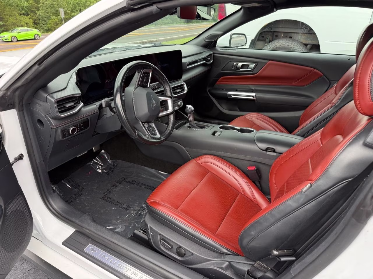 2024 WHITE Ford Mustang EcoBoost Premium RWD Convertible