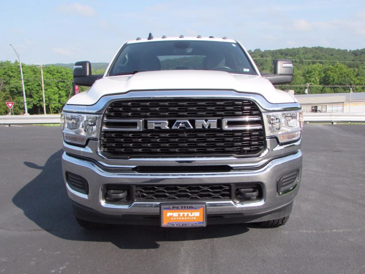 2024 Bright White Clearcoat Ram 3500 Big Horn 4X4 Truck