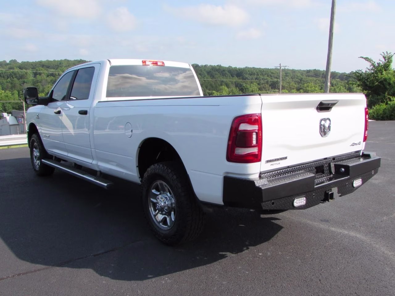 2024 Bright White Clearcoat Ram 3500 Big Horn 4X4 Truck