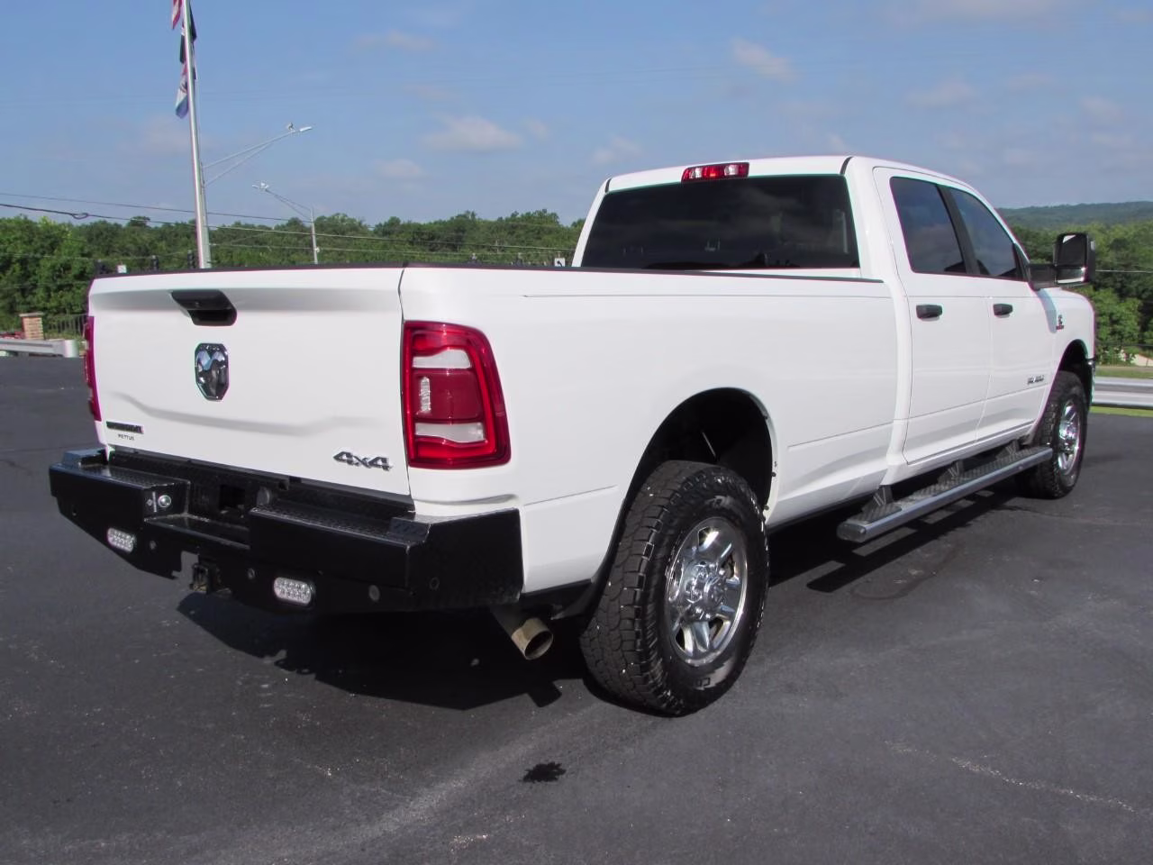 2024 Bright White Clearcoat Ram 3500 Big Horn 4X4 Truck
