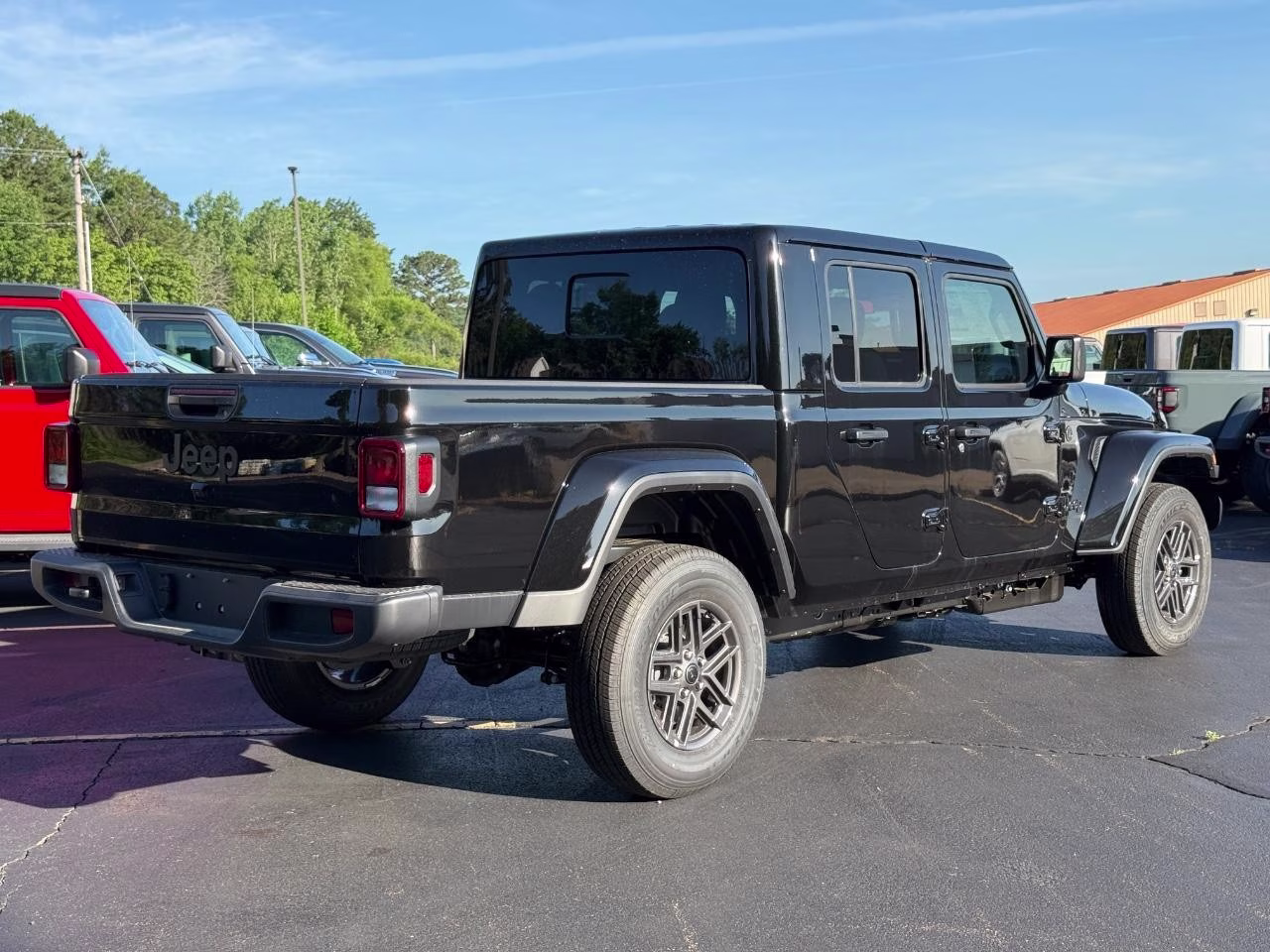 2026 Black Clearcoat Jeep Gladiator Sport S 4X4 Truck