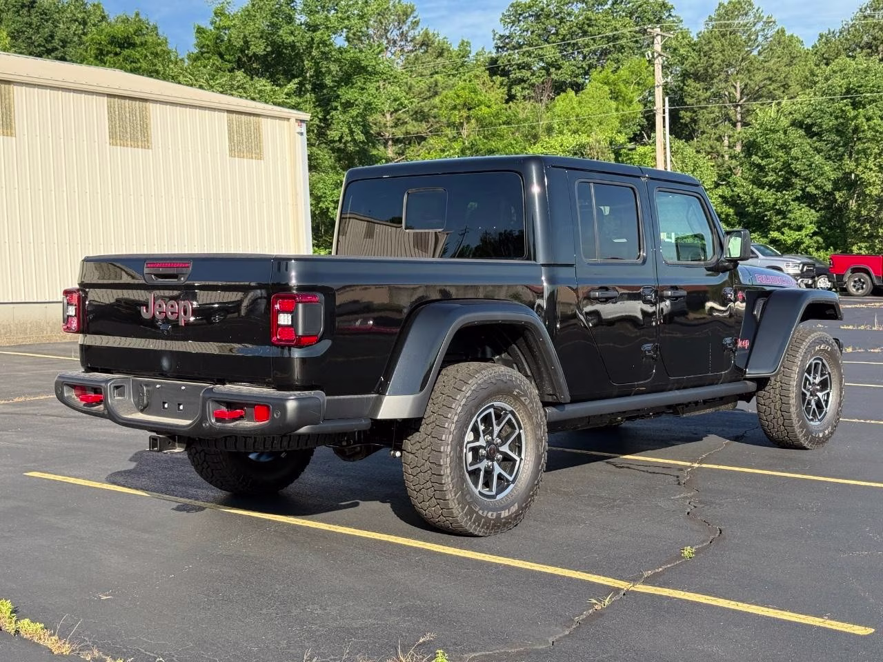 2026 Black Clearcoat Jeep Gladiator Rubicon X 4X4 Truck