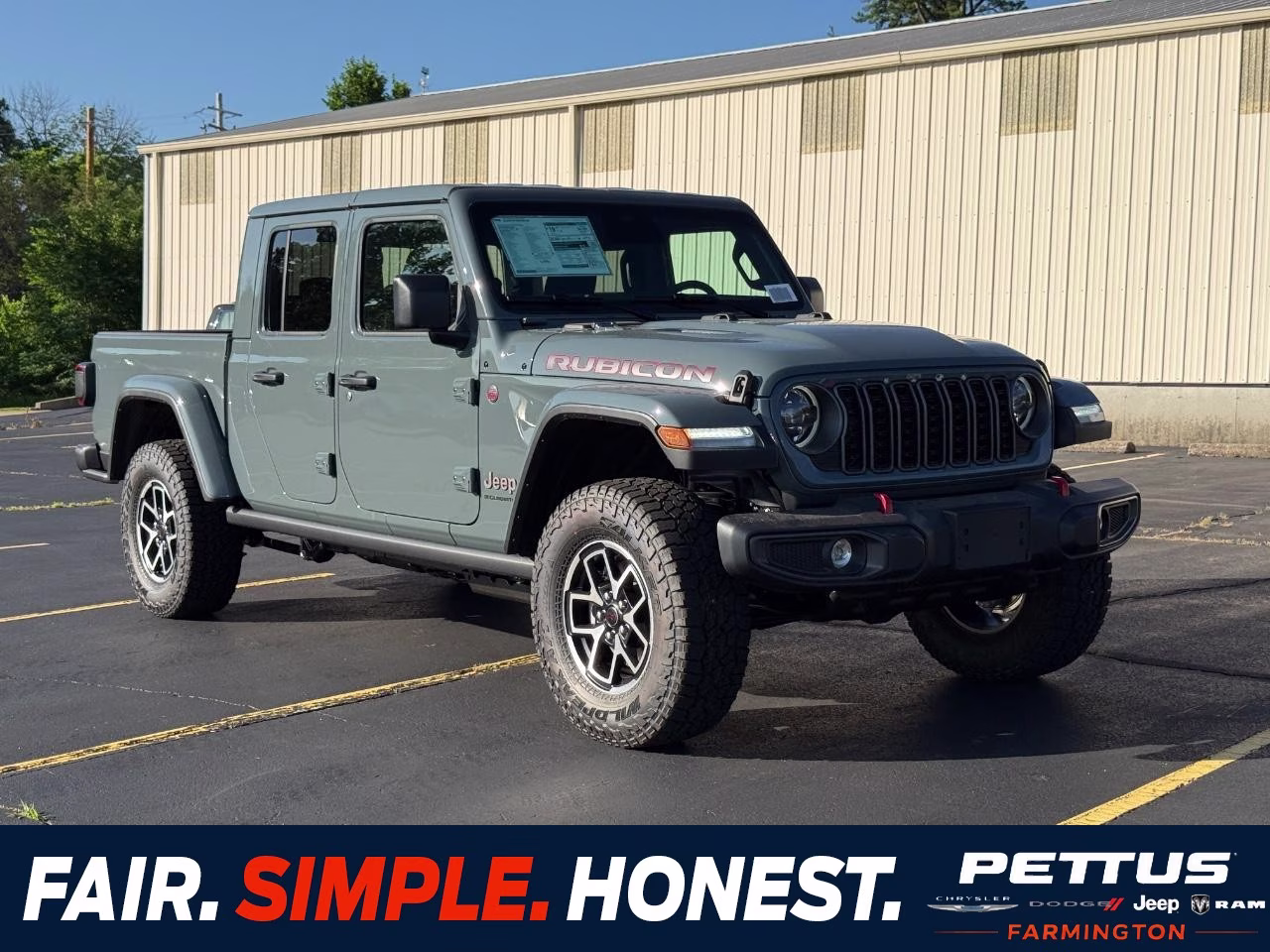 2026 Anvil Clearcoat Jeep Gladiator Rubicon 4X4 Truck