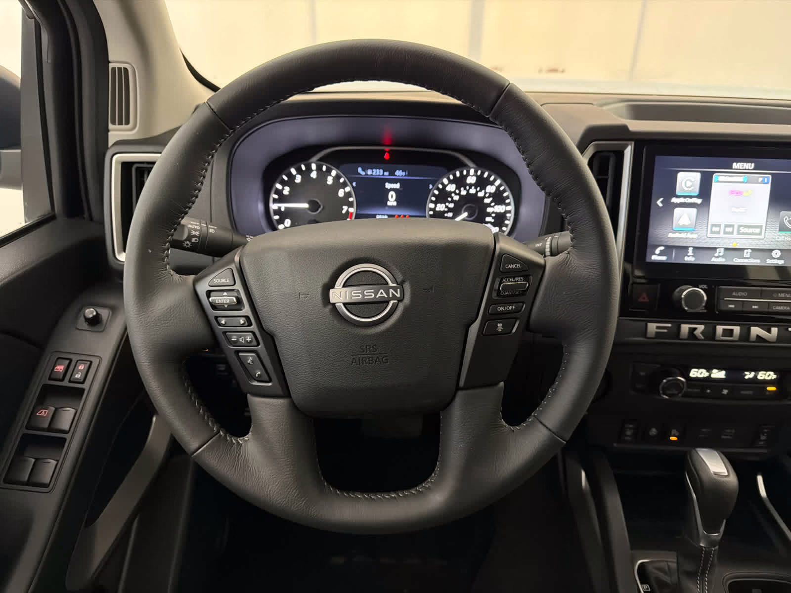 2025 Glacier White Nissan Frontier SV RWD Truck