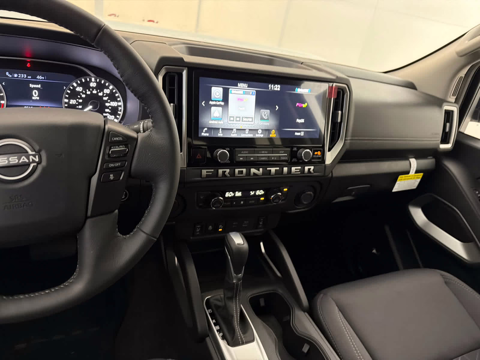 2025 Glacier White Nissan Frontier SV RWD Truck