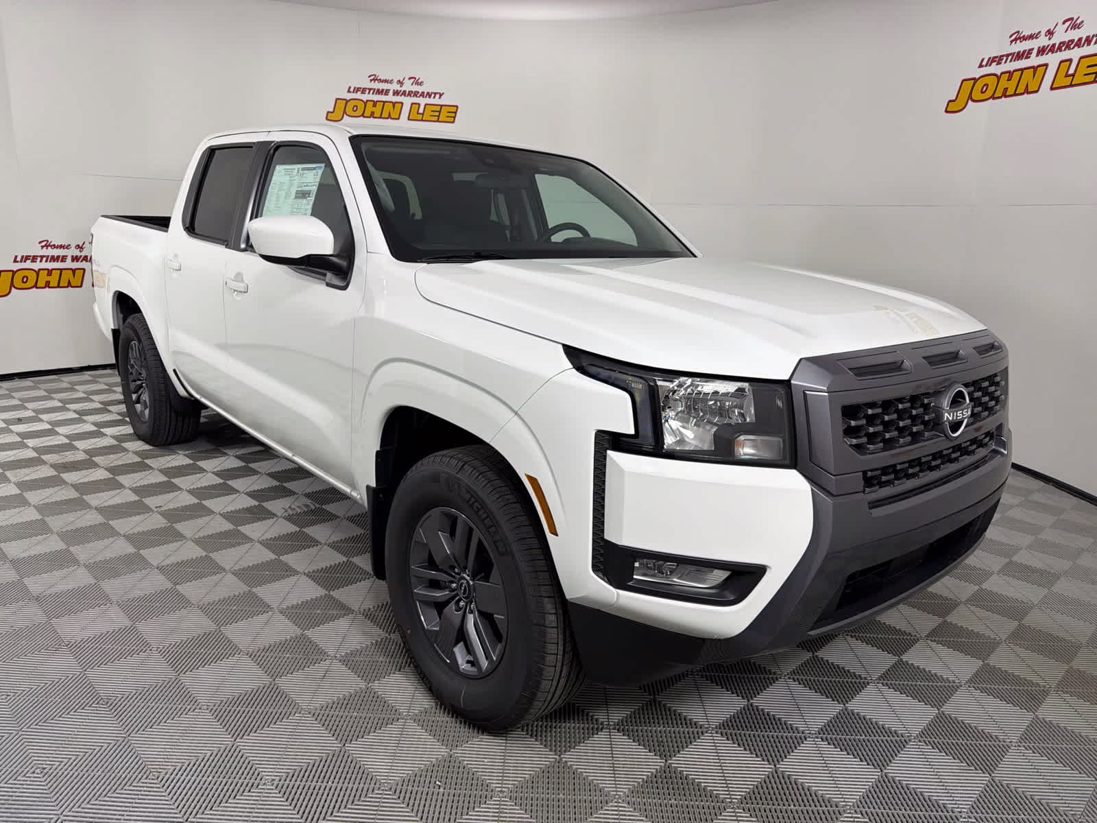 2025 Glacier White Nissan Frontier SV RWD Truck
