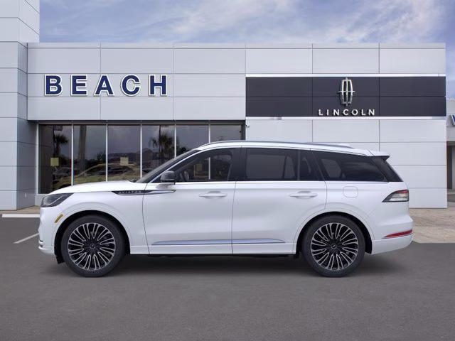 2026 Pristine White Metallic Tri-Coat Lincoln Aviator Black Label AWD 5 Door