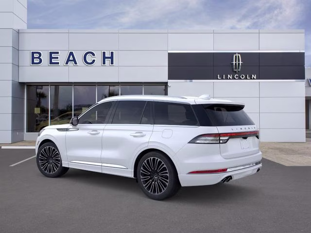 2026 Pristine White Metallic Tri-Coat Lincoln Aviator Black Label AWD 5 Door