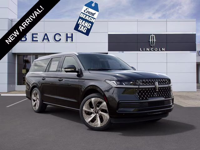 2027 Infinite Black Metallic Clearcoat Lincoln Navigator Black Label L 4X4 SUV