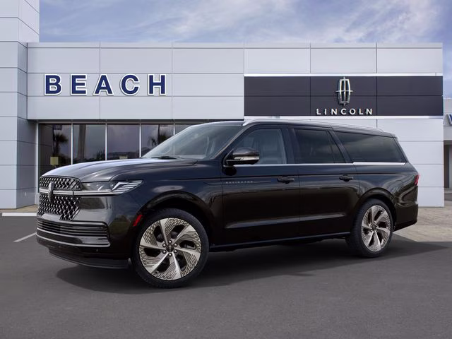 2027 Infinite Black Metallic Clearcoat Lincoln Navigator Black Label L 4X4 SUV