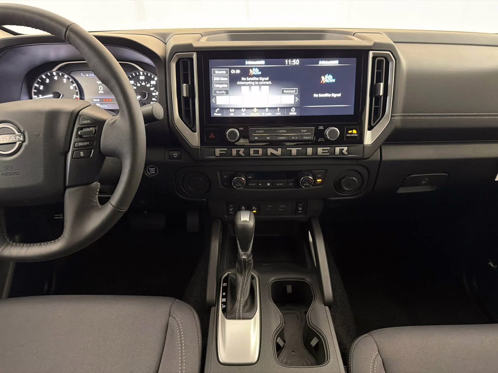 2025 Glacier White Nissan Frontier SV RWD Truck