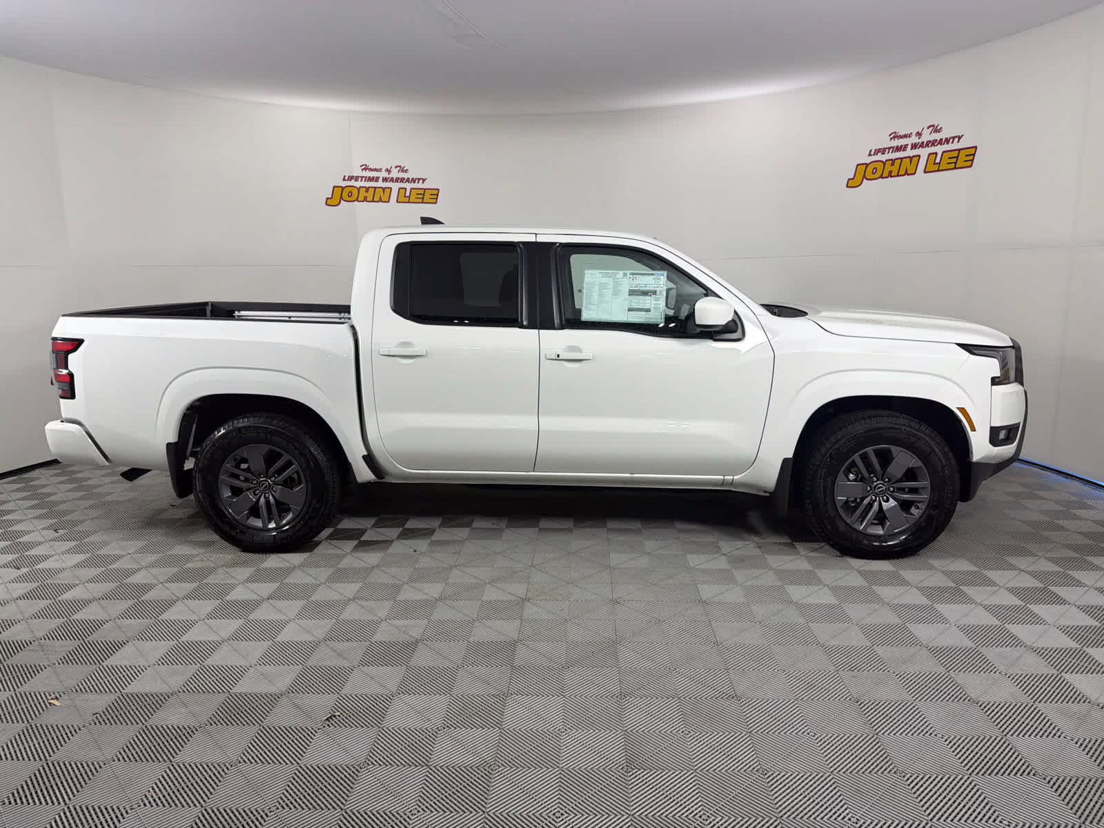 2025 Glacier White Nissan Frontier SV RWD Truck