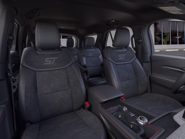 2026 Star White Metallic Tri-Coat Ford Explorer ST 4X4 SUV