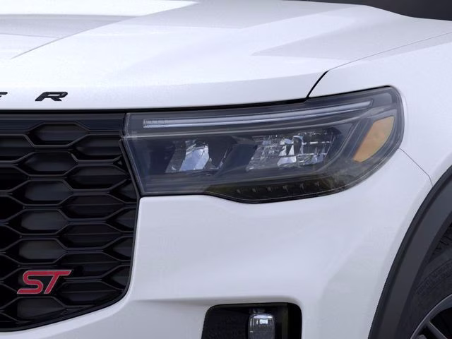 2026 Star White Metallic Tri-Coat Ford Explorer ST 4X4 SUV