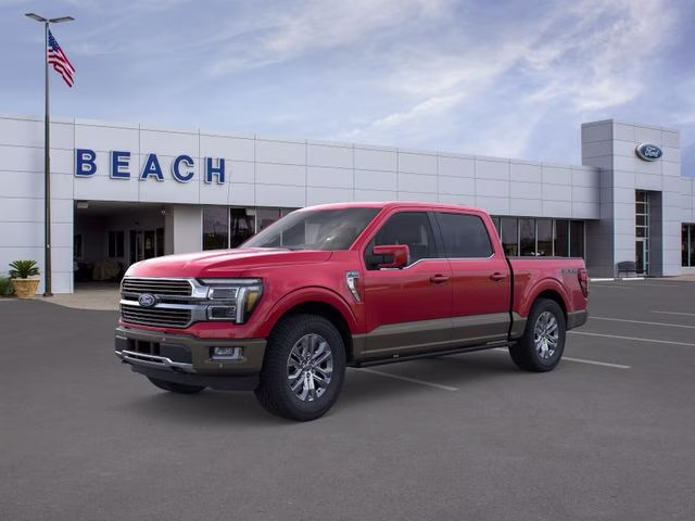 2026 Ruby Red Metallic Tinted Clearcoat Ford F-150 King Ranch 4X4 Truck