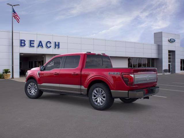 2026 Ruby Red Metallic Tinted Clearcoat Ford F-150 King Ranch 4X4 Truck