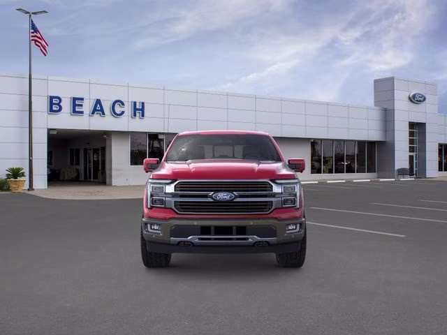 2026 Ruby Red Metallic Tinted Clearcoat Ford F-150 King Ranch 4X4 Truck