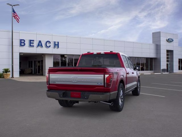 2026 Ruby Red Metallic Tinted Clearcoat Ford F-150 King Ranch 4X4 Truck