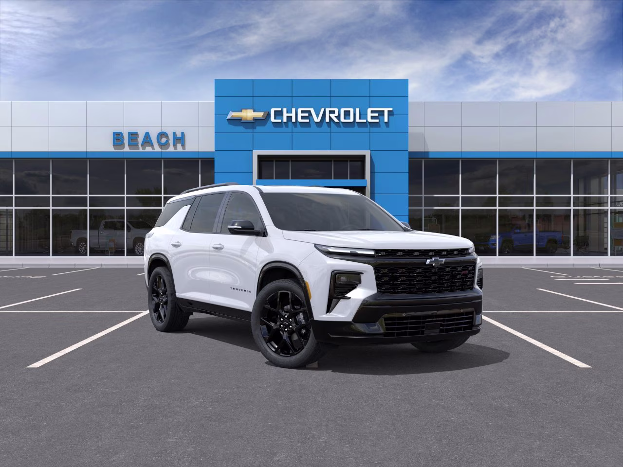 2026 Polar White Tricoat Chevrolet Traverse RS FWD SUV