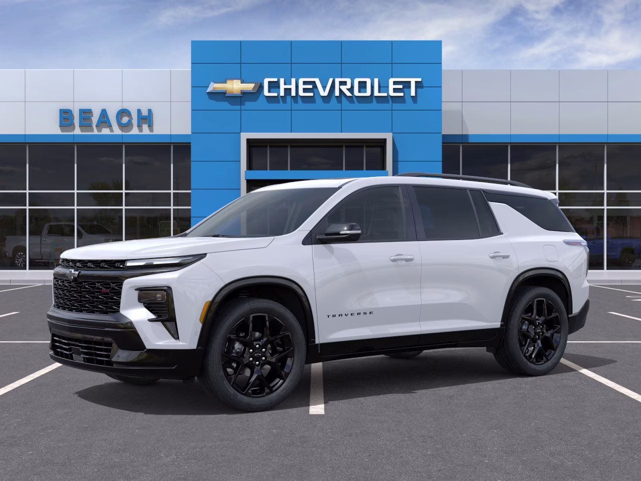 2026 Polar White Tricoat Chevrolet Traverse RS FWD SUV