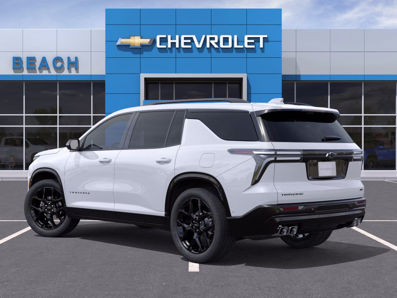 2026 Polar White Tricoat Chevrolet Traverse RS FWD SUV