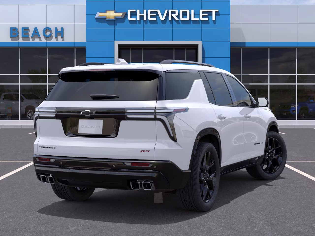 2026 Polar White Tricoat Chevrolet Traverse RS FWD SUV