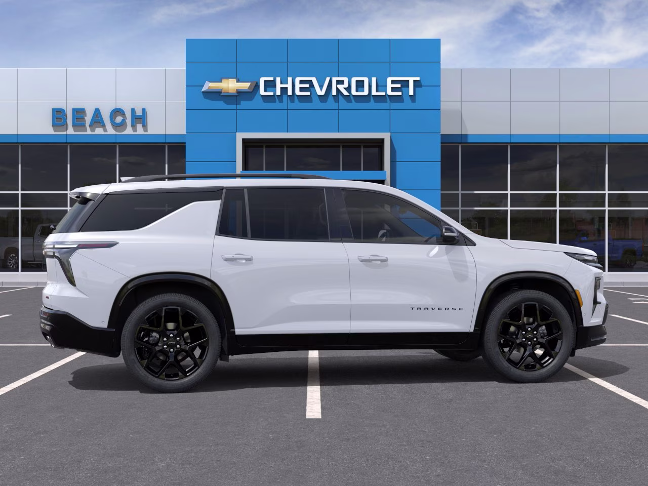 2026 Polar White Tricoat Chevrolet Traverse RS FWD SUV