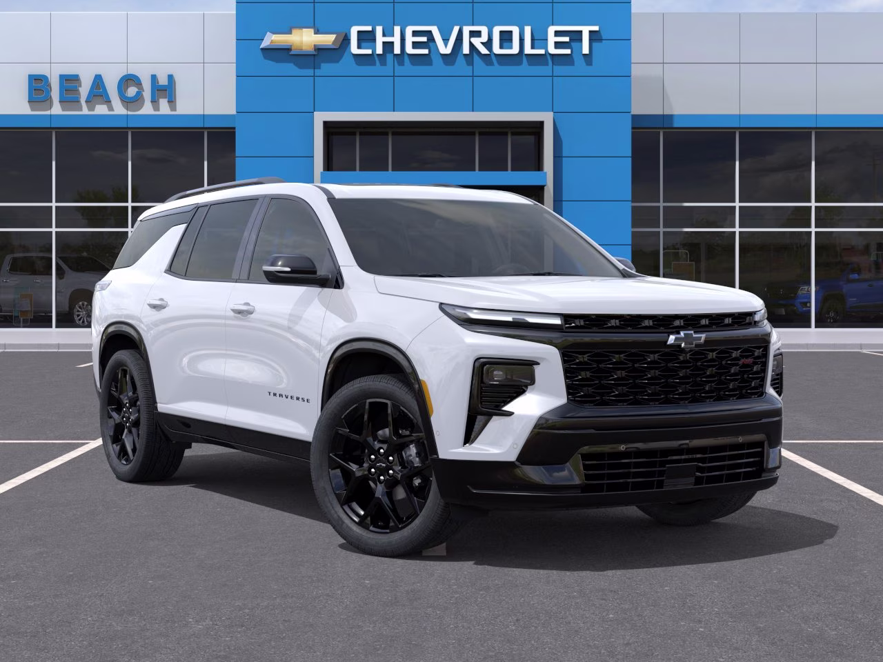 2026 Polar White Tricoat Chevrolet Traverse RS FWD SUV