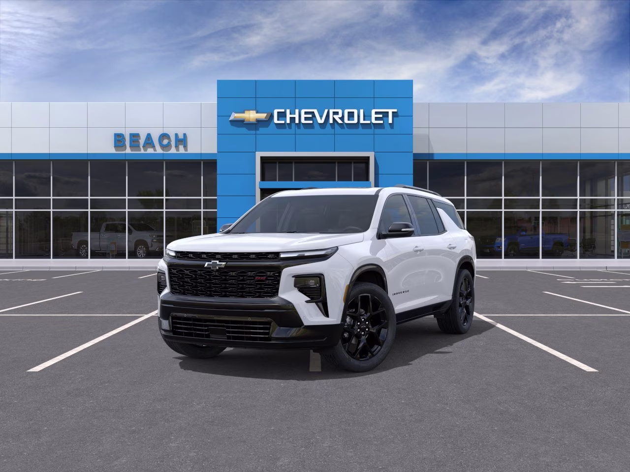 2026 Polar White Tricoat Chevrolet Traverse RS FWD SUV