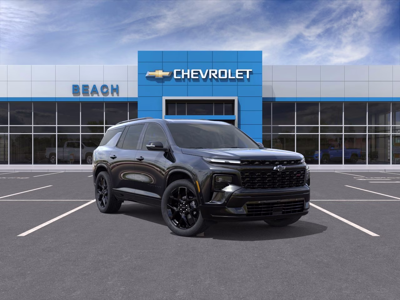 2026 Mosaic Black Metallic Chevrolet Traverse RS FWD SUV