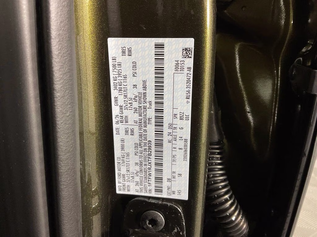 2026 Green Ford F-150 Raptor 4X4 Truck