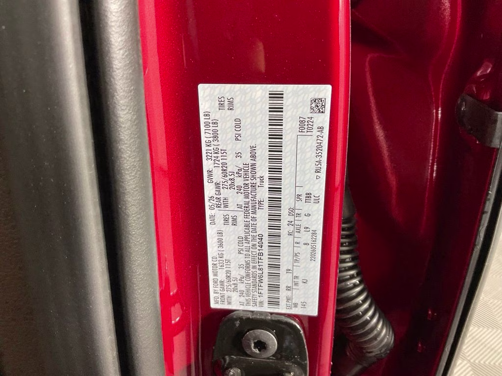 2026 Ruby Red Ford F-150 King Ranch 4X4 Truck