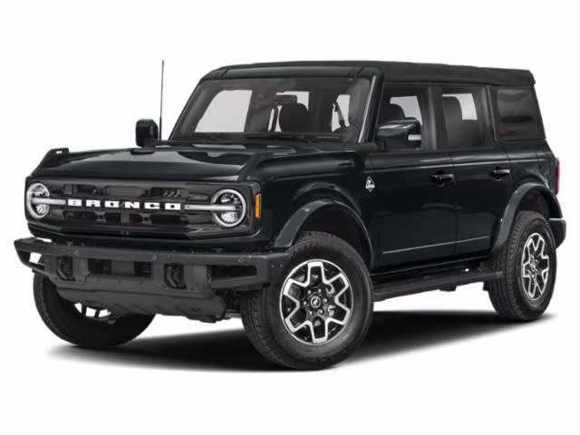 2022 Red Ford Bronco Outer Banks 4X4 Convertible