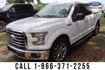 2017 White Ford F-150 XLT RWD Truck