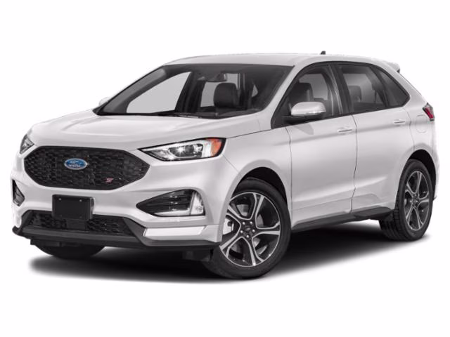 2022 White Ford Edge ST AWD SUV