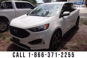 2022 White Ford Edge ST AWD SUV