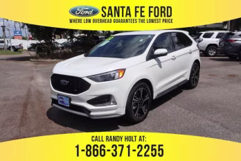 2022 White Ford Edge ST AWD SUV