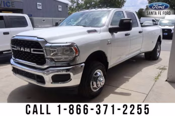 2024 Bright White Clearcoat Ram 3500 Tradesman 4X4 Truck